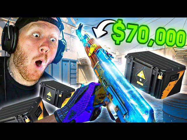 UNBOXING $2000 WEAPON CASES IN 1 CSGO GAME