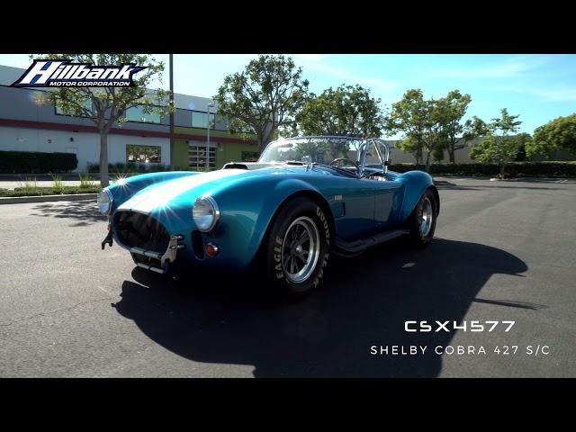 Shelby Cobra 427 S/C CSX4577 at Hillbank Motor Corporation