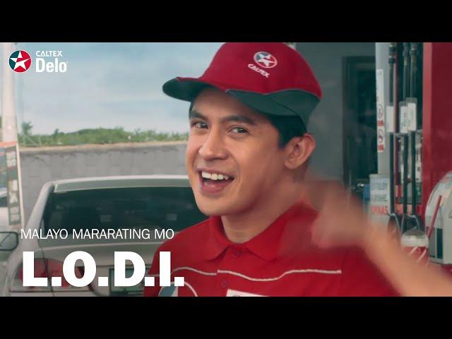 Delodi ka sa Caltex Delo! L.O.D.I. means Longer Oil Drain Interval