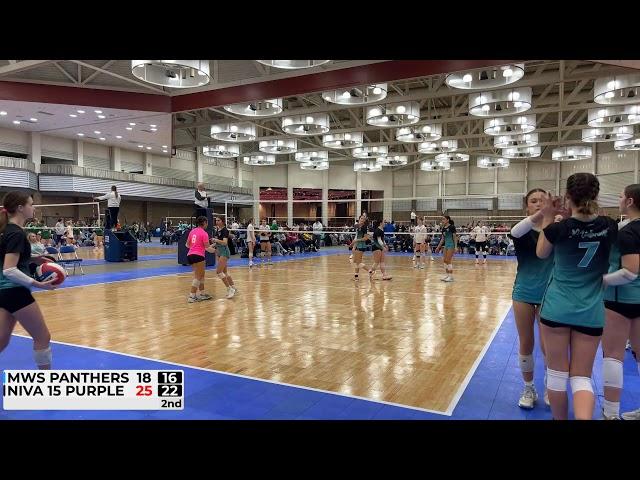 MWS 15 Panthers vs NIVA 15 Purple