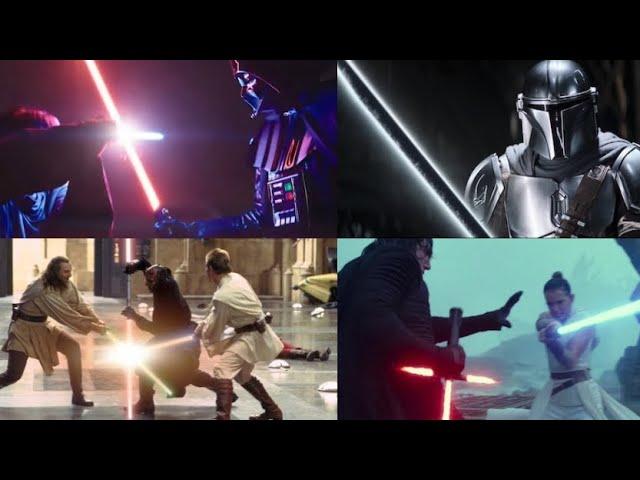 All Lightsaber Duels In Star Wars [UPDATED 2022]