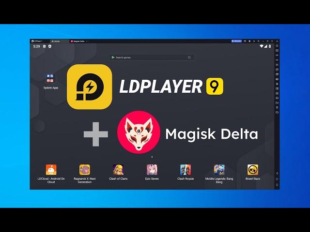 2023 Magisk ROOT on LDPlayer 9 Android Emulator