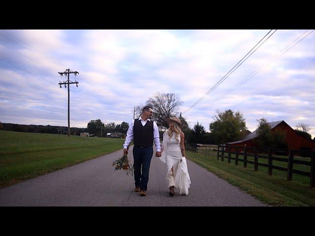 Taylor and Michael | Elopement in Chapel Hill TN  - Tennessee Wedding Videographer Brindle Film Co.