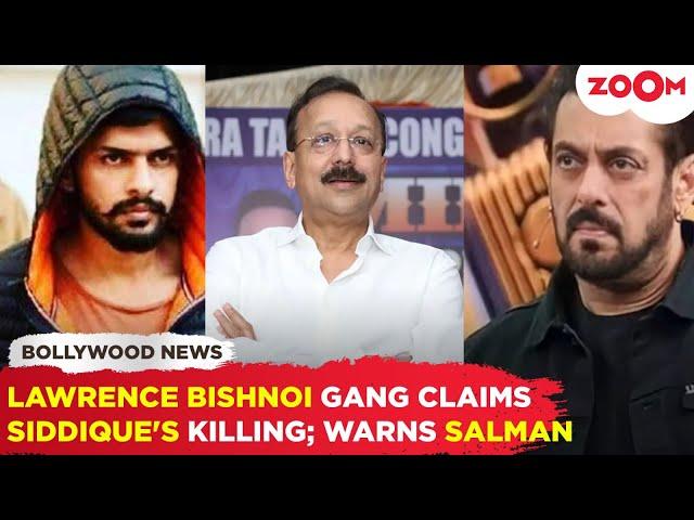 Lawrence Bishnoi gang claims responsibility for Baba Siddique's murder, WARNS Salman Khan