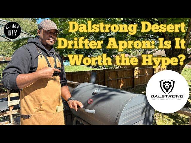 Dalstrong Desert Drifter Apron Review | Why I Love It After Several Cooks!