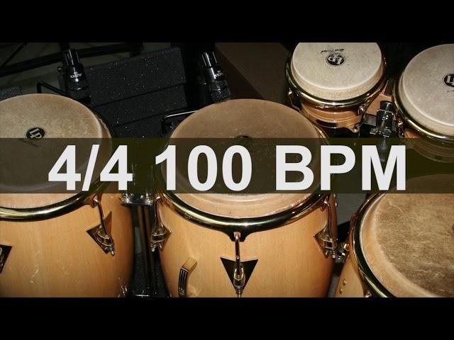  100 BPM Latin Percusión Metronome