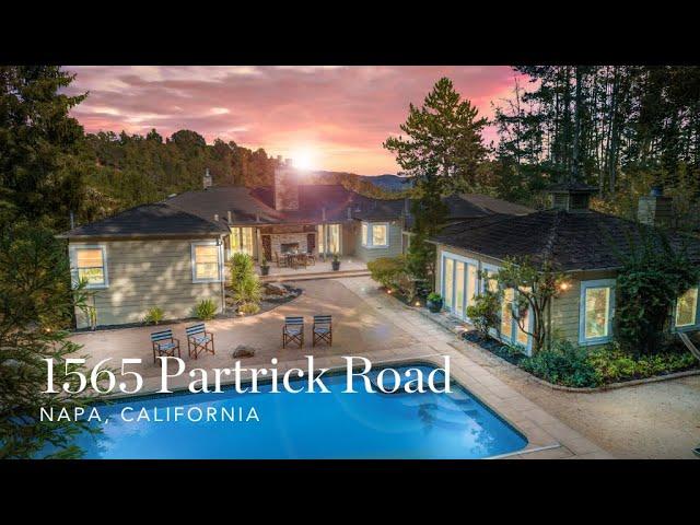 1565 Partrick Road ~ Napa Home for Sale