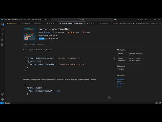 Format Your Code Instantly with the Prettier VSCode Extension – Boost Your Productivity!