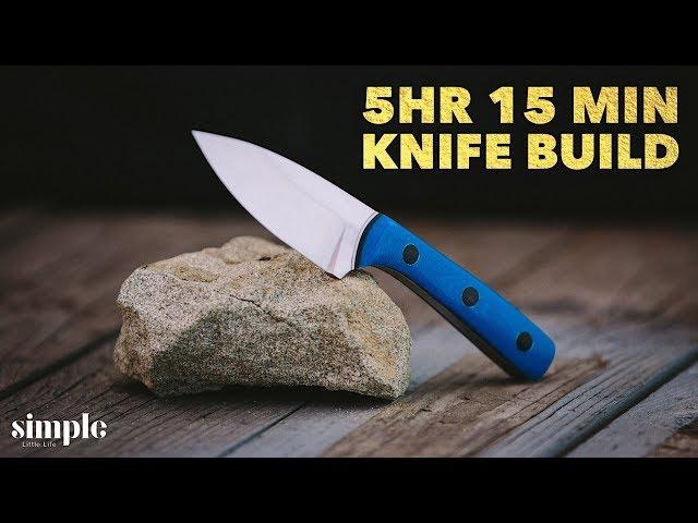 Making a small EDC fixed blade (as fast as possible)