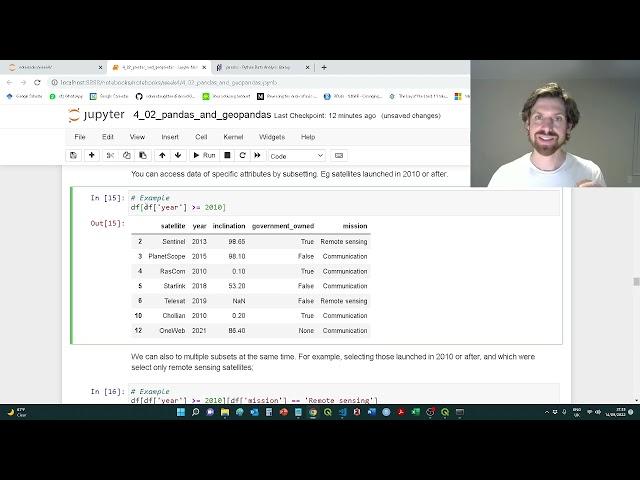 Intro to pandas and geopandas