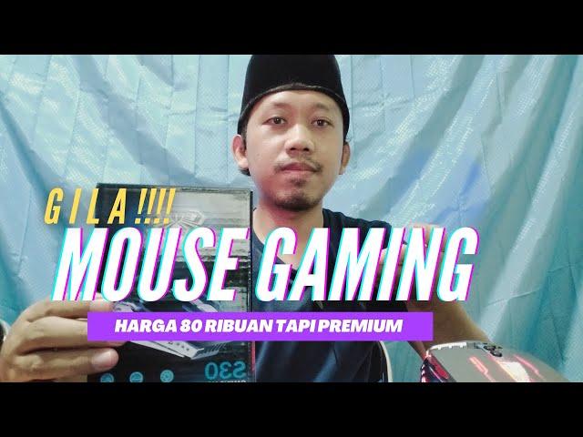 Review Jujur Mouse Gaming Murah - Mouse Gaming AULA S30 – 2400DPI RGB Driver Macro Software - Grey