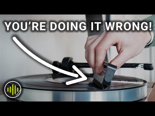 How to Use a Record Brush - Avoid Damage!