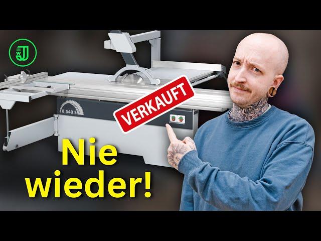 Ich werde mir NIE WIEDER eine FORMATKREISSÄGE kaufen!  Das ist der WAHRE GRUND!  | Jonas Winkler