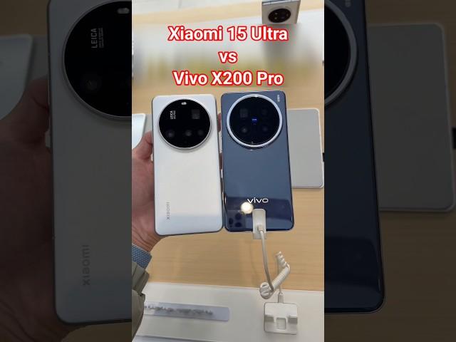 Xiaomi 15 Ultra vs Vivo X200 Pro Battle 30x Telephoto Zoom Photography Which is One Best? #shorts