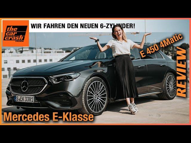 Mercedes E-Klasse im Test (2023) Wir fahren den NEUEN E 450 mit 6-Zylinder! Fahrbericht | Review