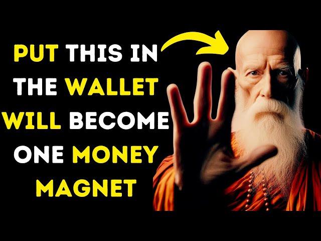 PUT THIS IN YOUR WALLET AND YOU'LL NEVER RUN OUT OF MONEY AGAIN VERY POWERFUL | BUDDHIST TEACHINGS