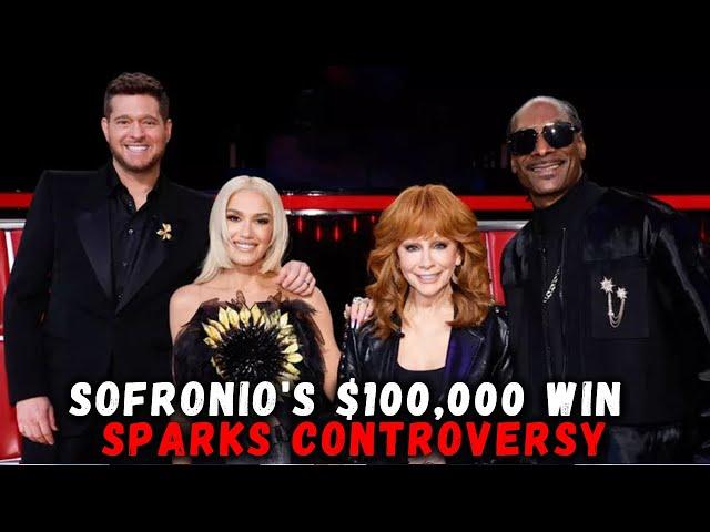 The Shocking Truth Behind Sofronio’s $100,000 Win on The Voice