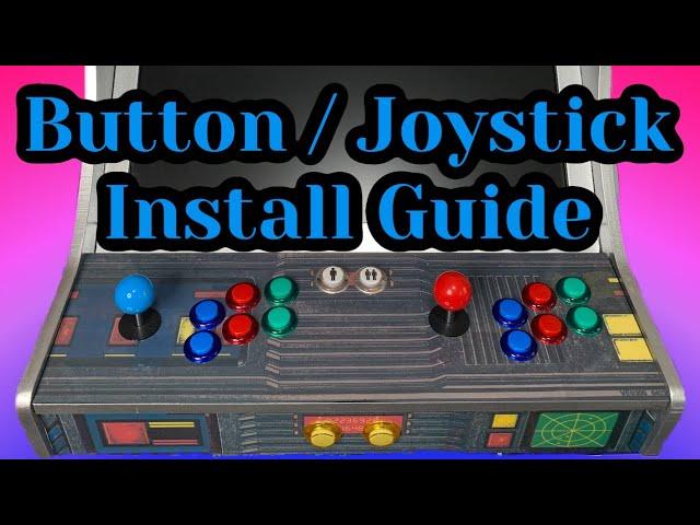 Arcade Button & Joystick Install Guide - RetroPie Guy Arcade Control Tutorial