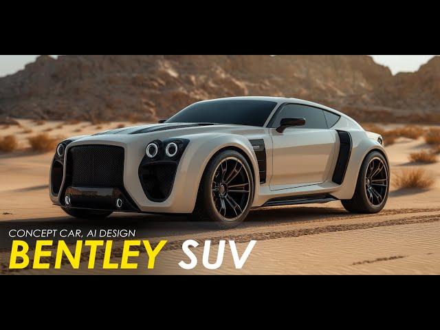 Bentley SUV concept car, AI Design