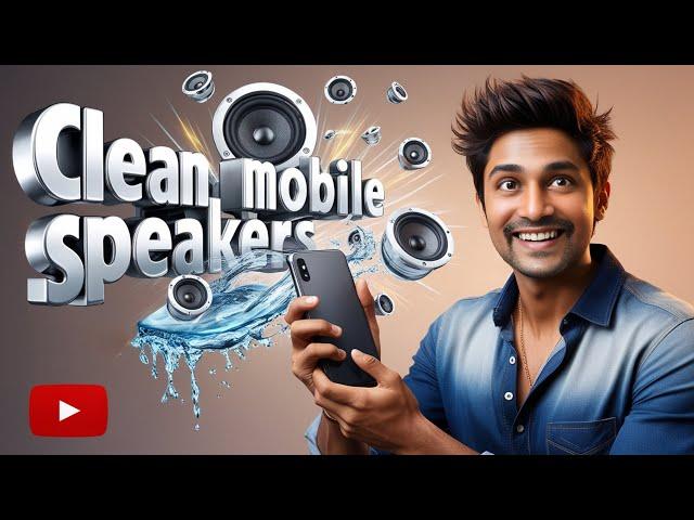 Remove Dust from Mobile Speaker  | Clean Dust from Mobile Speaker | Mobile Speaker Cleaner