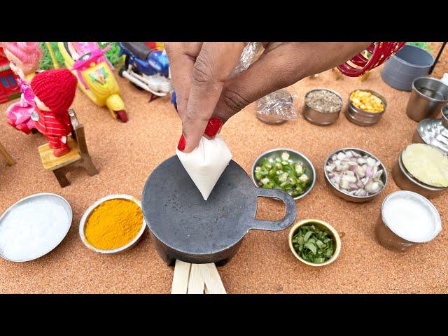 Miniature Masala Dosa Recipe | Mini Cooking | masala dosa recipe|New Varieties Dosa Varieties Recipe