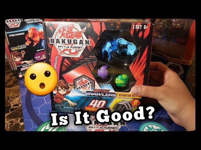 Bakugan Battle Planet: Aquos Garganoid Ultra Starter Set Unboxing