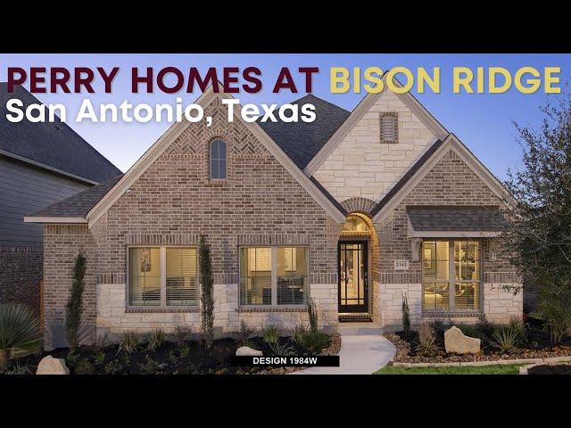 Perry Homes | Plan 1984W | 3 Bedroom | San Antonio, TX | Bison Ridge | Home For Sale