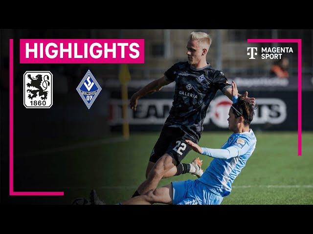 TSV 1860 München - SV Waldhof Mannheim | Highlights 3. Liga | MAGENTA SPORT