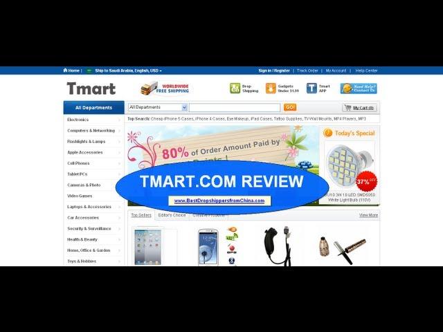 Tmart.com Reviews - Best Dropshippers From China