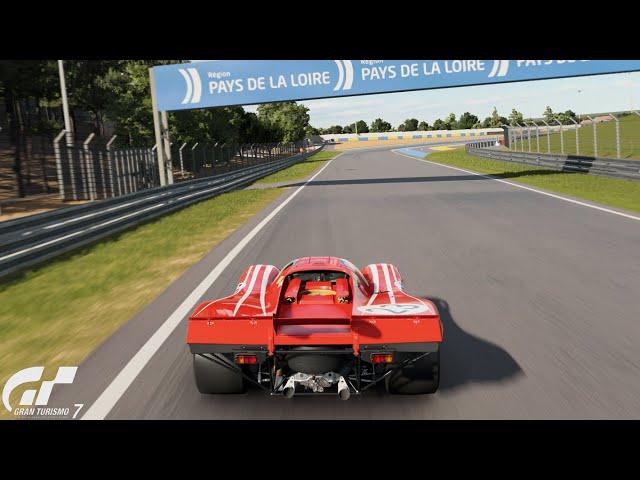 Gran Turismo 7 | Porsche 917K 1970 - Circuit de Sarthe Le Mans 24 Hours "No Chicane" [4K PS5]