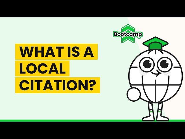 What is a Local Citation? | BrightLocal Citations Bootcamp 1