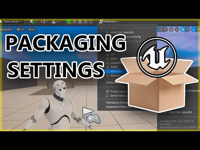 How To PACKAGE - Export Your UE5 GAME (Tutorial)