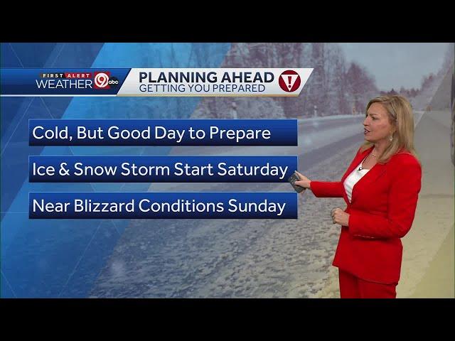 Ice and snow will start Saturday in Kansas City