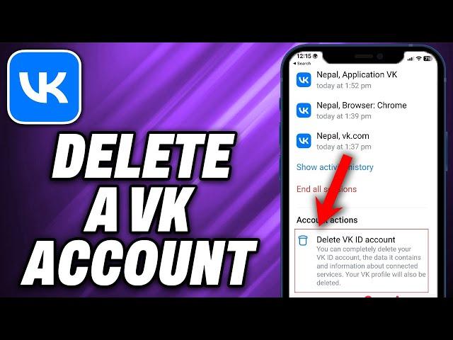 How To Delete a VK Account (2024) - Quick Help