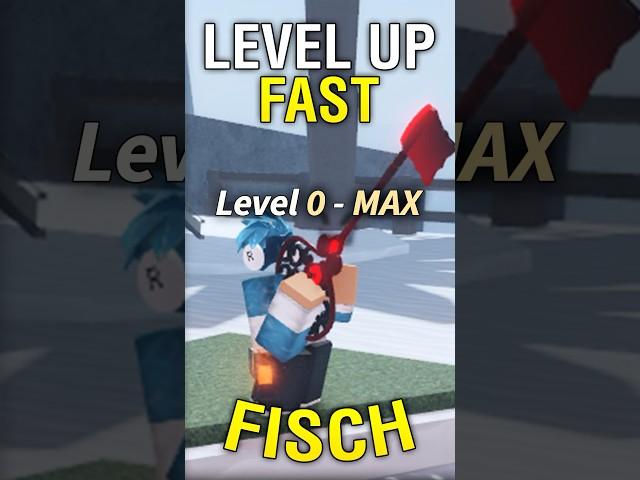 The BEST Way to Level FAST in FISCH! #roblox #fisch