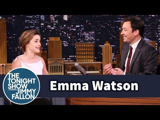 Emma Watson Once Mistook Jimmy Fallon for Jimmy Kimmel