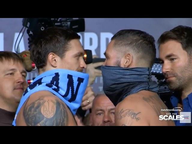 УСИК - БЕЛЬЮ ВЗВЕШИВАНИЕ! USYK vs BELLEW Weight-IN