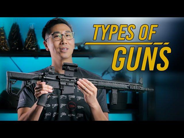 3 Most Common Types of Guns