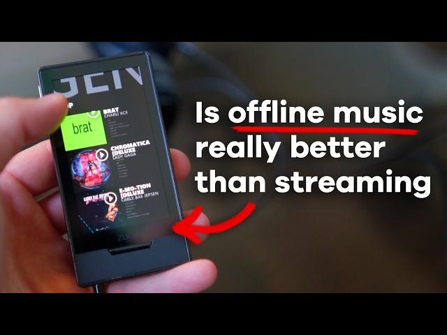 I tried the "offline music" experience with a Zune HD ... is this really better than streaming?