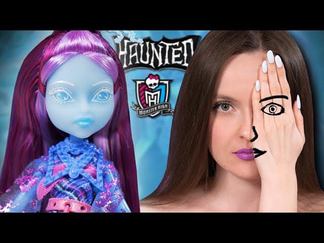 БЕЗЛИКАЯ кукла-ПРИЗРАК Monster High Kiyomi Haunterly Haunted, Киеми Хантерли Призрачно, обзор