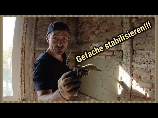 Fachwerk Gefache stabilisieren !!