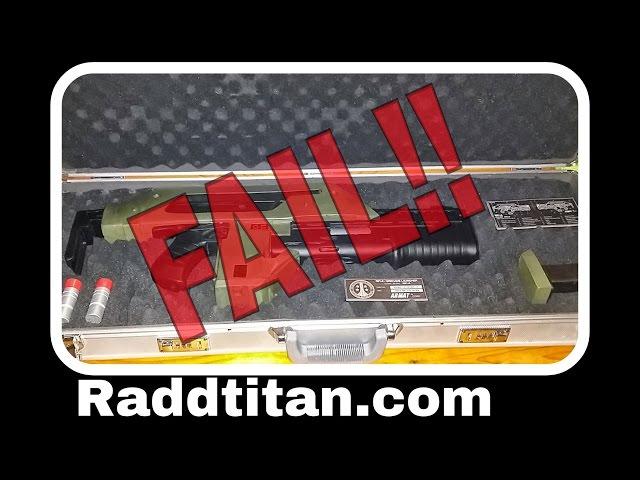  Radd Titan M41A (Aliens) Fail! - RaddTitan