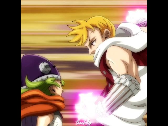 Percival VS  Lancelot (Macduff) | Seven Deadly Sins #anime #shorts #lancelot