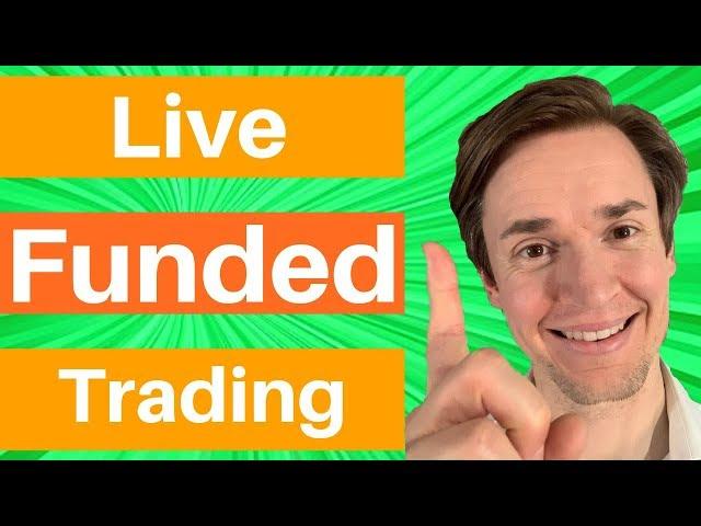 First Day Trading Live Funded Account with OneUp Trader +$210