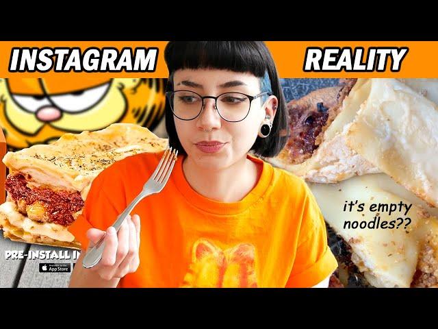 I ingested GarfieldEATS "food" again