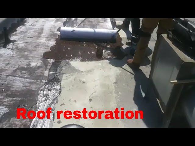 Roof restoration , how to restore your old damaged roof like new!