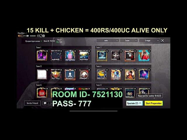 BGMI LIVE CUSTOM ROOM | Custom Rooms || ROYALPASS & UC GIVEAWAY #bgmilive #bgmicustomroom #custom