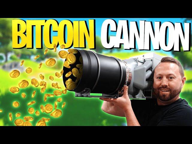 Let's Build a BitCoin ASIC Miner Cannon for Better Cooling and a Quieter ASIC