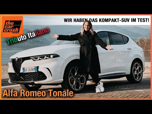 Alfa Romeo Tonale (2024) Wir haben das Tributo Italiano Kompakt-SUV im Test! Fahrbericht | Review