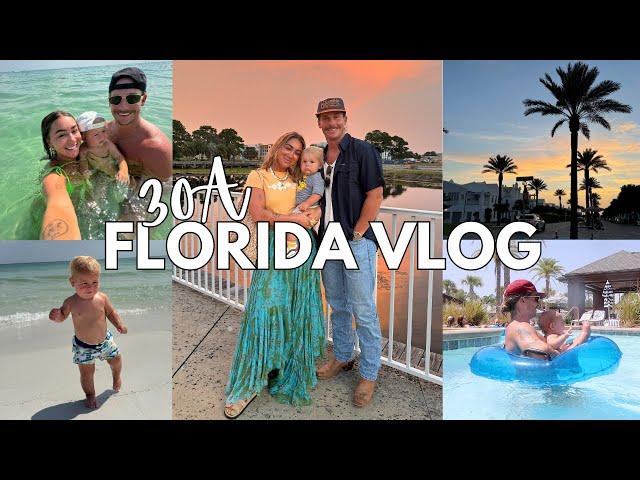 30A FLORIDA VLOG: Family trip with our 1 year old! Julia & Hunter Havens